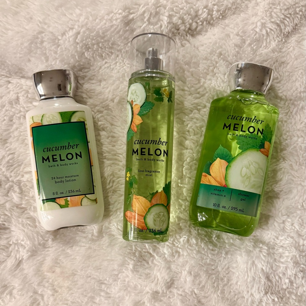 Bath & Body Works Cucumber Melon Collection